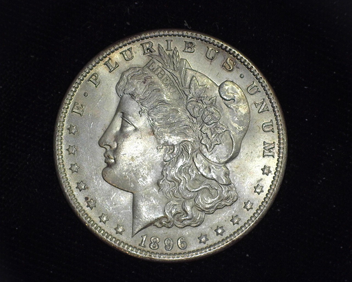 1896 Morgan BU MS-64 Obverse - US Coin - Huntington Stamp and Coin