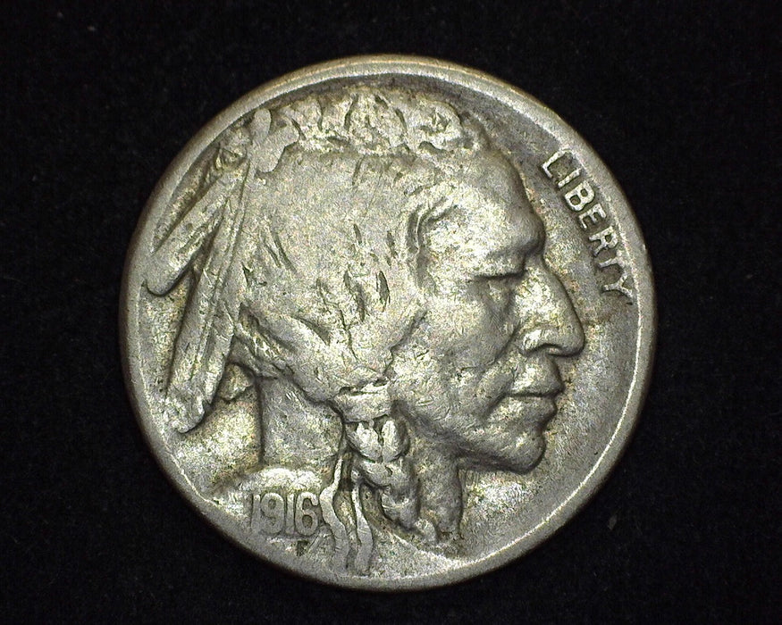 1916 S Buffalo Nickel F - US Coin