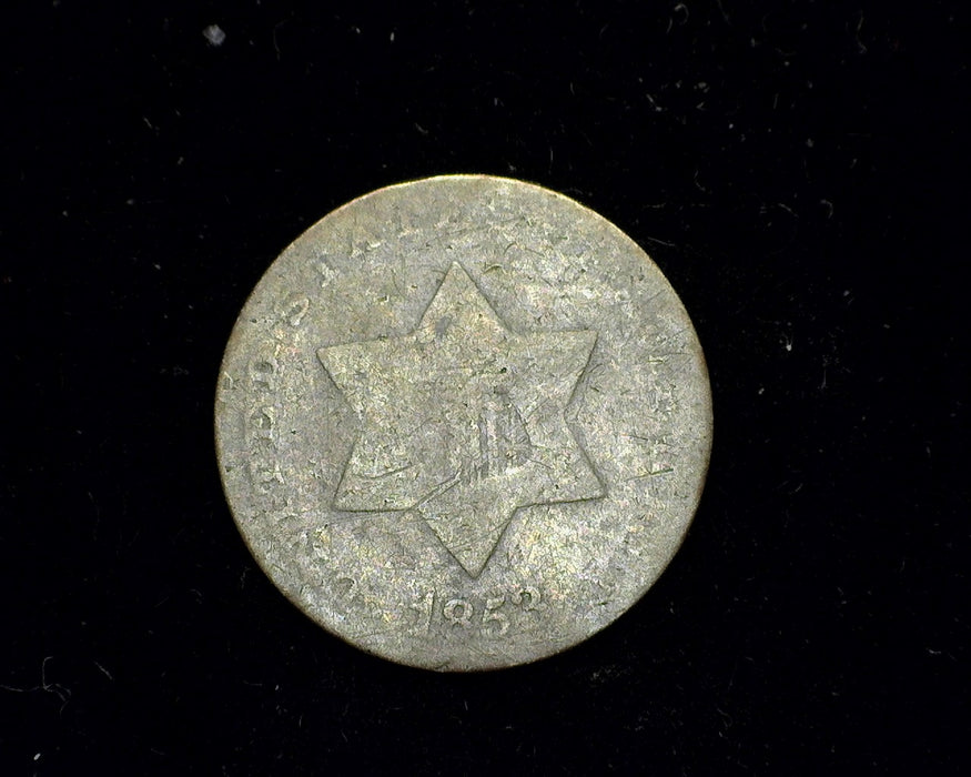 1853 Three Cent Silver G - US Coin