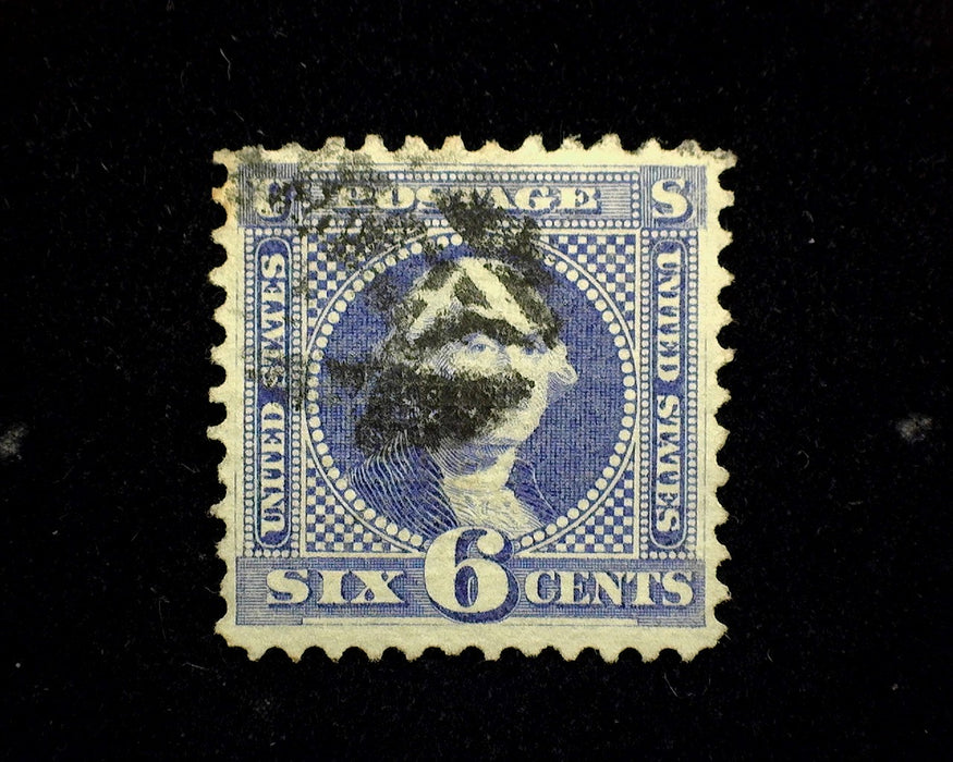 #115 Good color. Used VF US Stamp