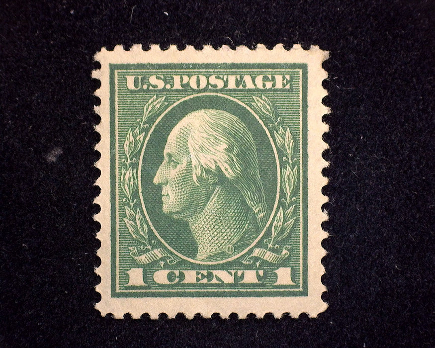 #405 1c Washington Choice large margin stamp. Mint XF NH US Stamp