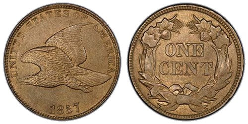 US Flying Eagle Cent Coins