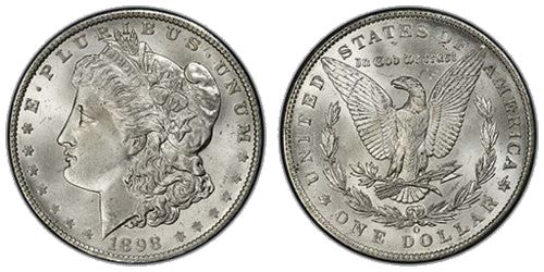 US Morgan Silver Dollar Coins