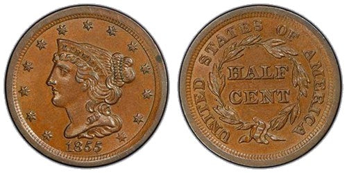 US Half Cent Coins