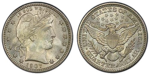 US Barber Quarter Coins