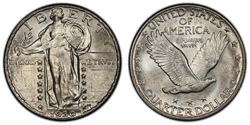US Standing Liberty Quarter Coins