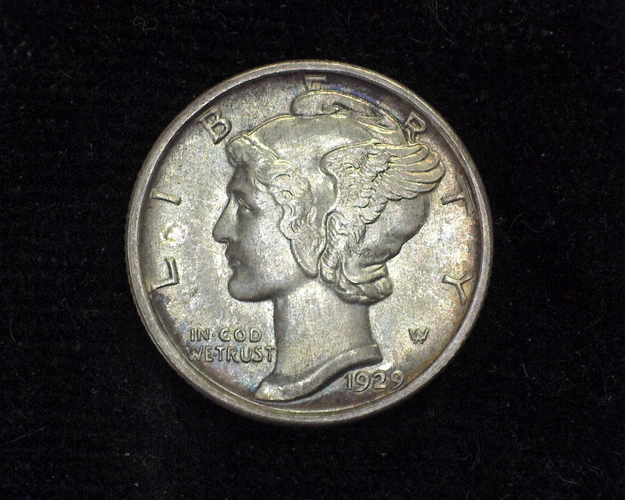 1929 D Mercury Dime BU MS-66 A gem! F.S.B. - US Coin