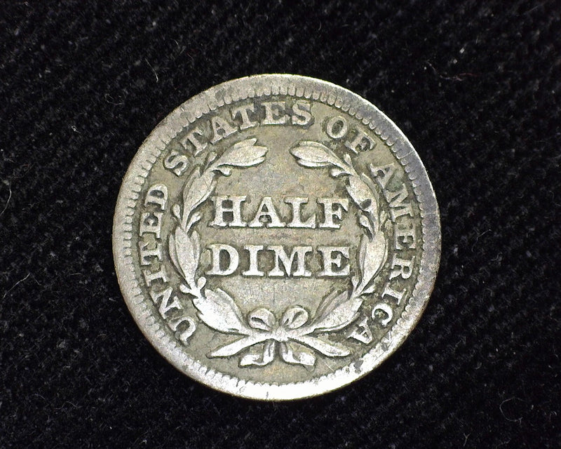 1847 Liberty Seated Half Dime F - US Coin