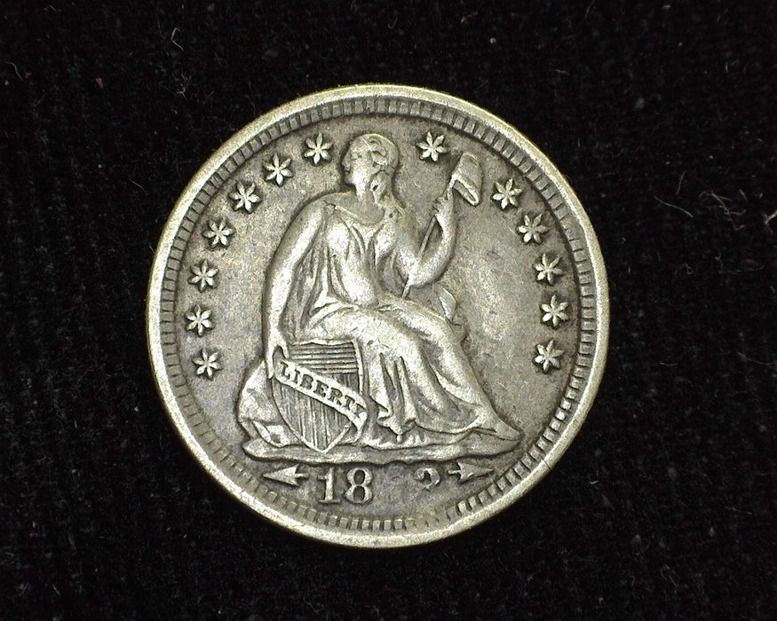 1853 Arrows Liberty Seated Half Dime VF - US Coin
