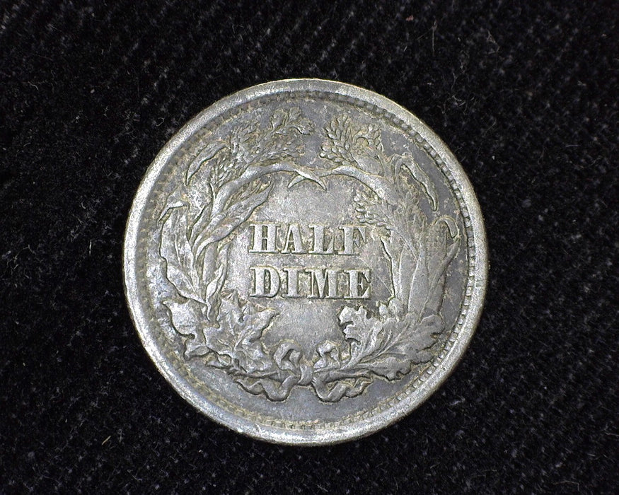 1860 Liberty Seated Half Dime VF - US Coin