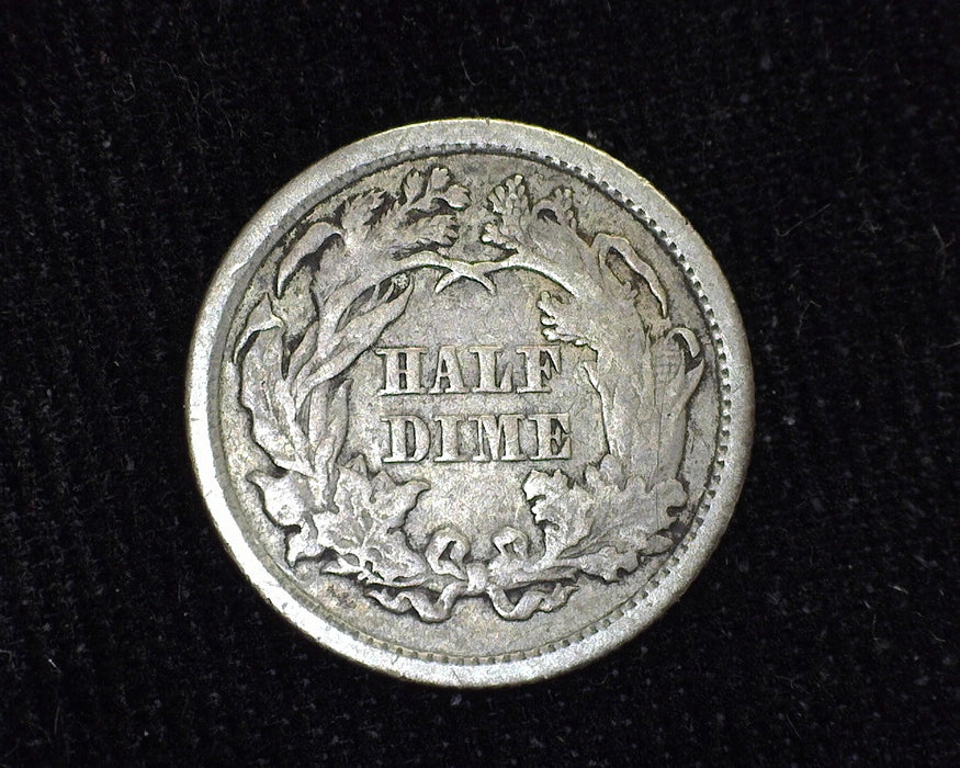 1871 Liberty Seated Half Dime F - US Coin