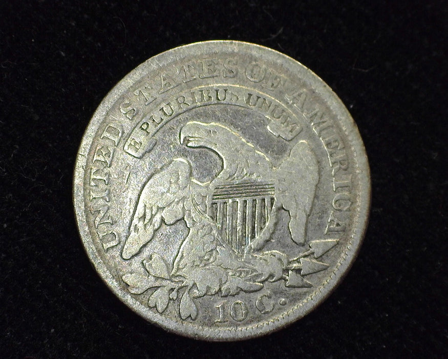 1837 Capped Bust Dime F - US Coin