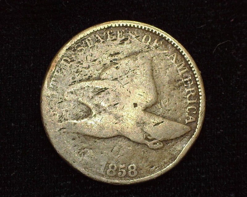 1858 Flying Eagle Penny/Cent Filler - US Coin