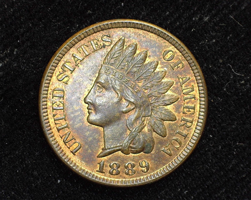 1889 Indian Head Penny/Cent BU Lot of mint red - US Coin