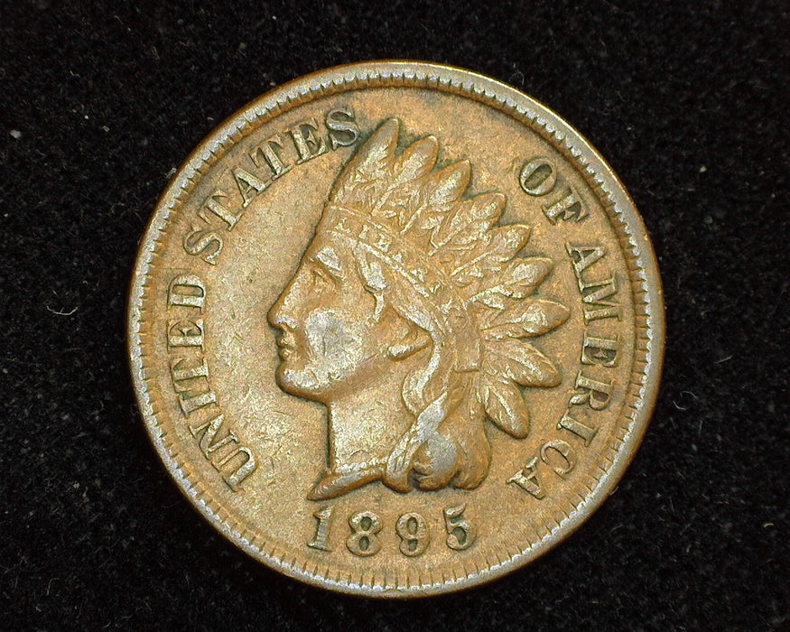 1895 Indian Head Penny/Cent VF/XF - US Coin