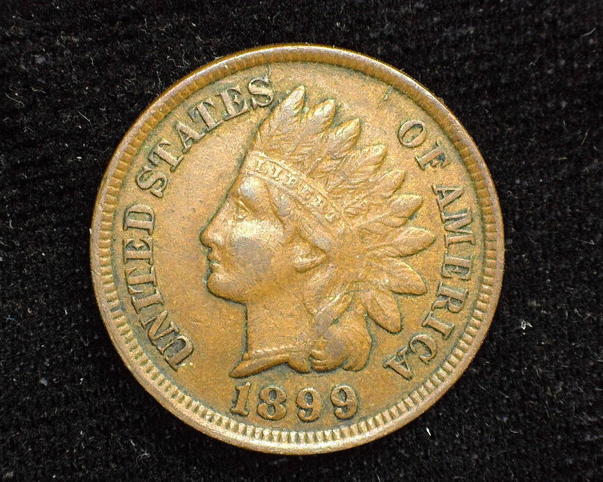 1899 Indian Head Penny/Cent XF - US Coin