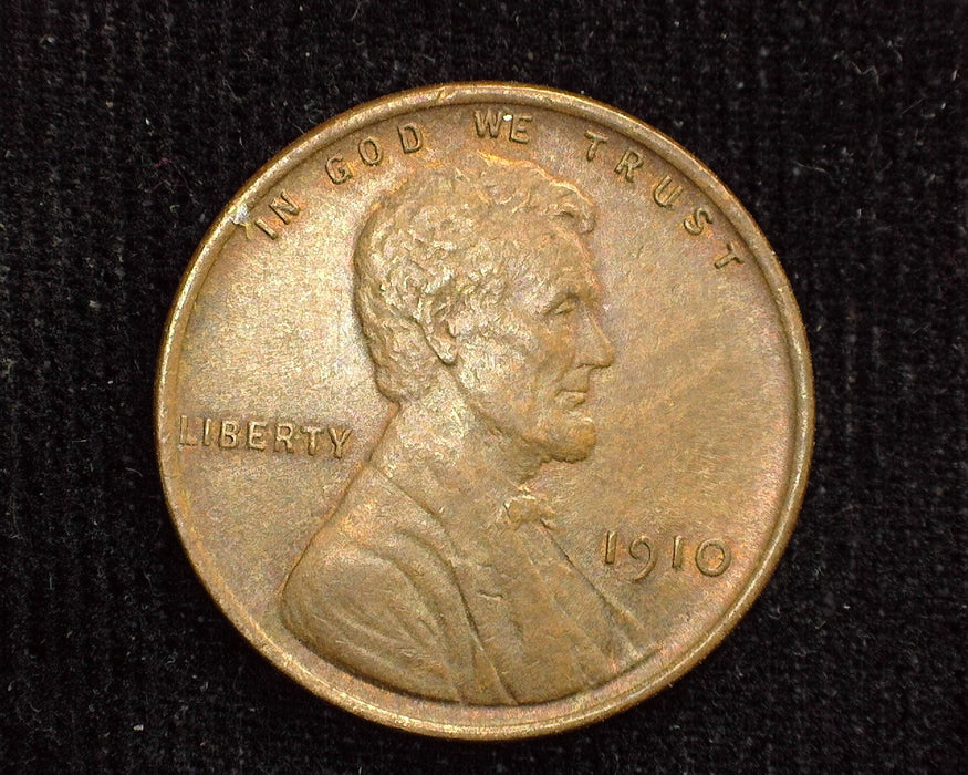 1910 Lincoln Wheat Cent UNC Traces of red - US Coin