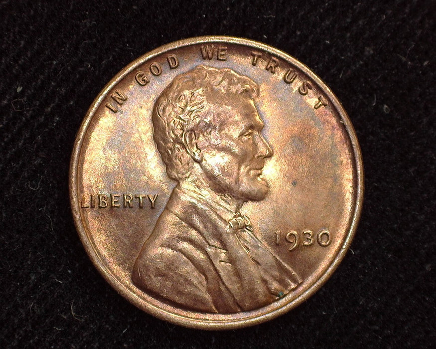 1930 Lincoln Wheat Cent BU Red - US Coin