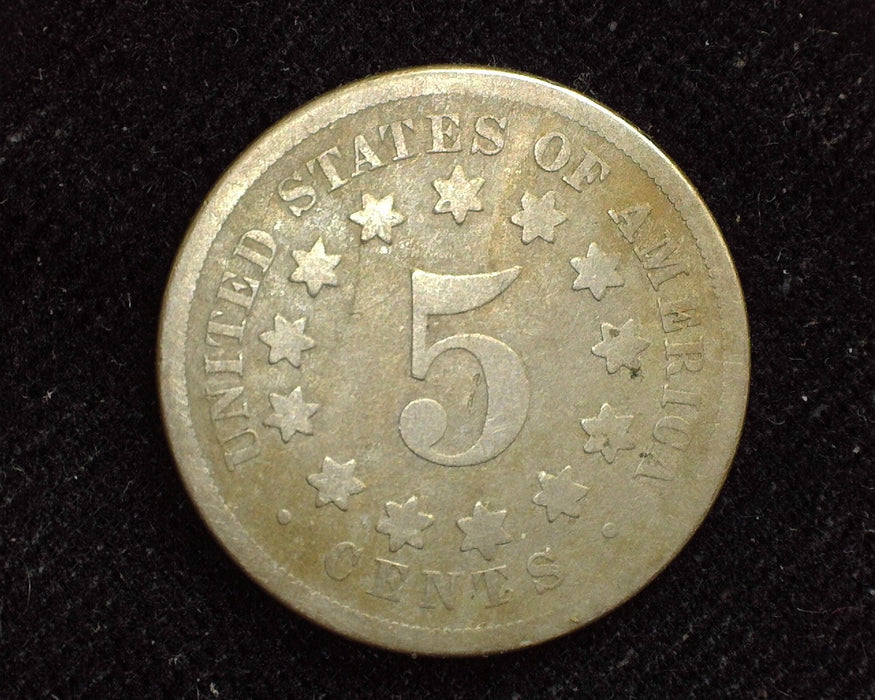 1868 Shield Nickel G - US Coin