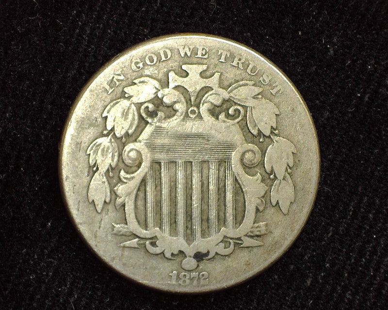 1872 Shield Nickel VG - US Coin