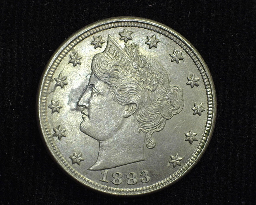 1883 Liberty Head Nickel BU Slight Stain - US Coin