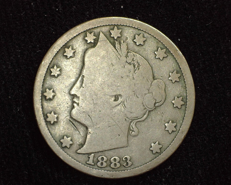 1883 Liberty Head Nickel G With Cents - US Coin