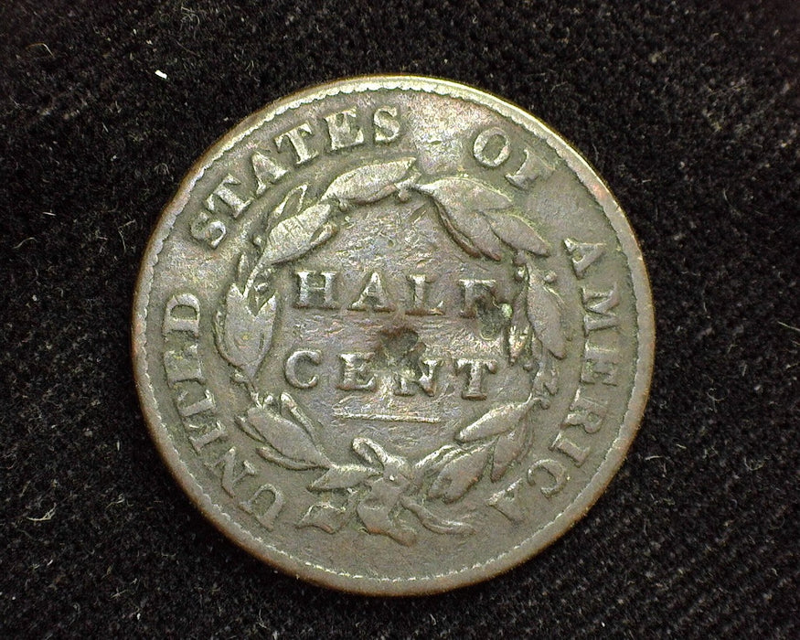 1826 Classic Head Half Cent VG Digs - US Coin