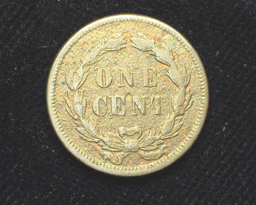 1859 Indian Head Penny/Cent Porosity F - US Coin