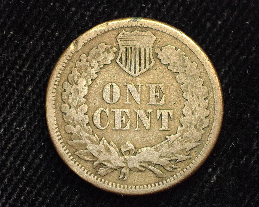 1860 Indian Head Penny/Cent Dig VG - US Coin