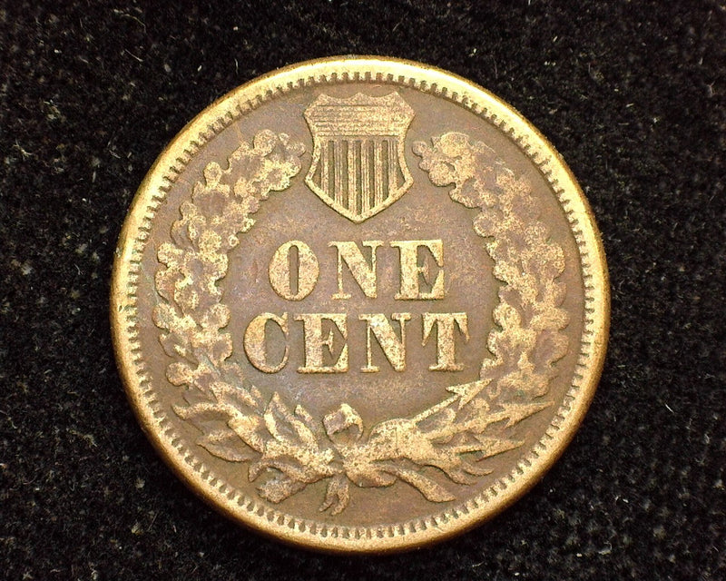 1861 Indian Head Penny/Cent Corrosion VG - US Coin