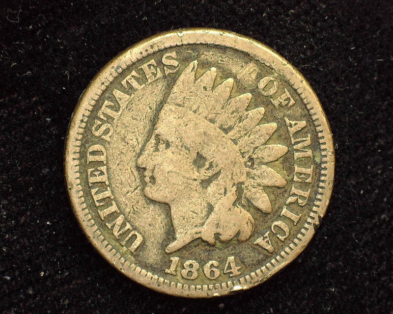 1864 Indian Head Penny/Cent Copper Nickel G - US Coin