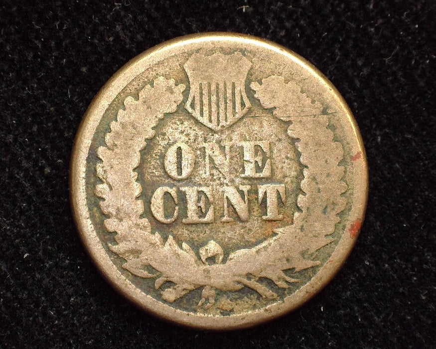 1864 Indian Head Penny/Cent Copper Nickel Corrosion G - US Coin