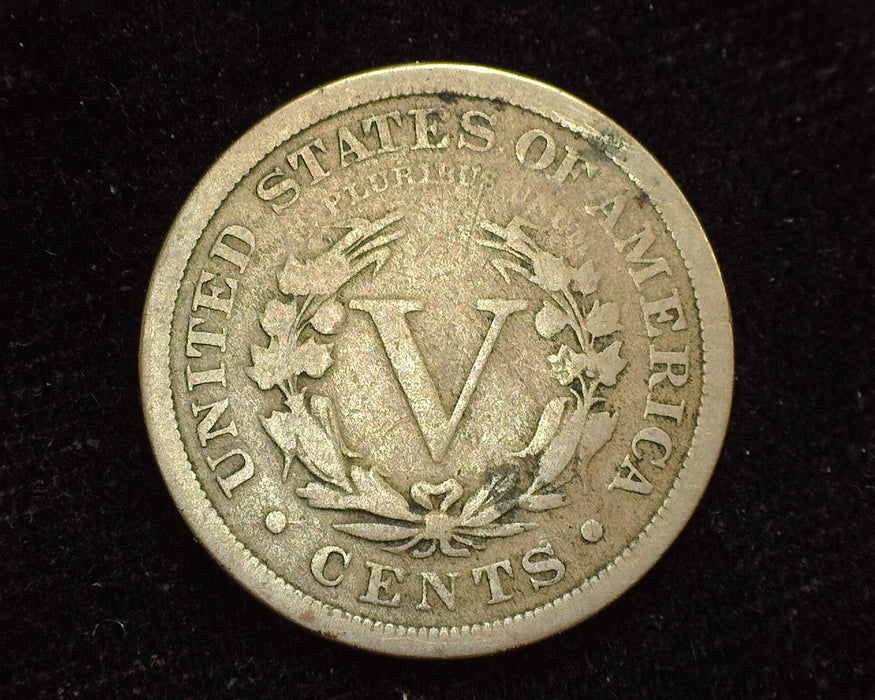 1884 Liberty Head Nickel VG - US Coin