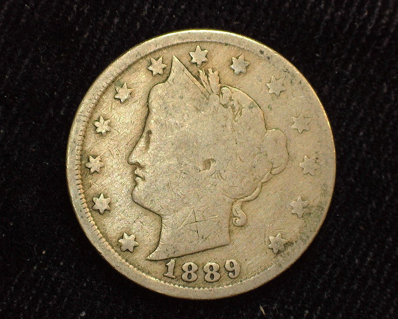 1889 Liberty Head Nickel G - US Coin