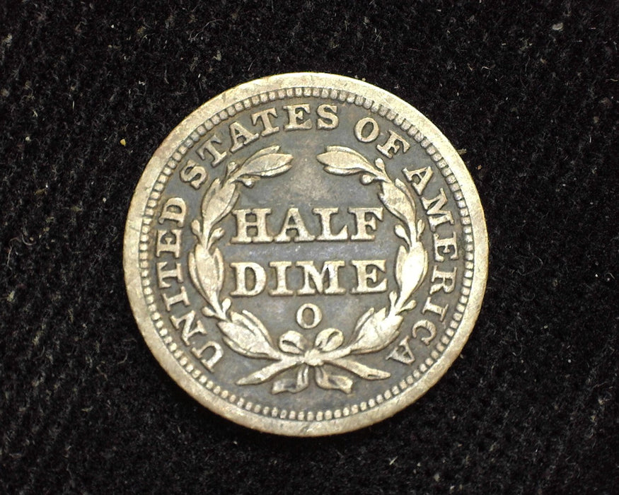 1856 O Liberty Seated Half Dime F - US Coin