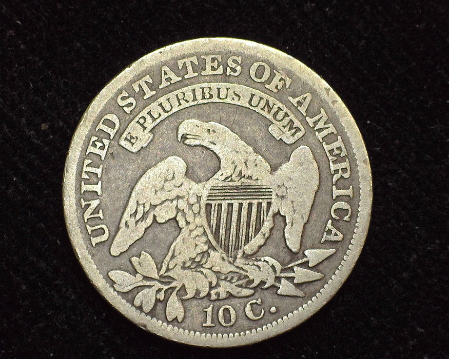 1837 Capped Bust Dime VG - US Coin