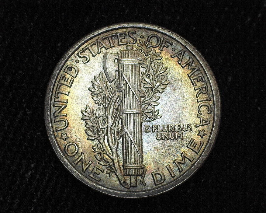 1916 Mercury Dime F.S.B. Very Choice BU - US Coin