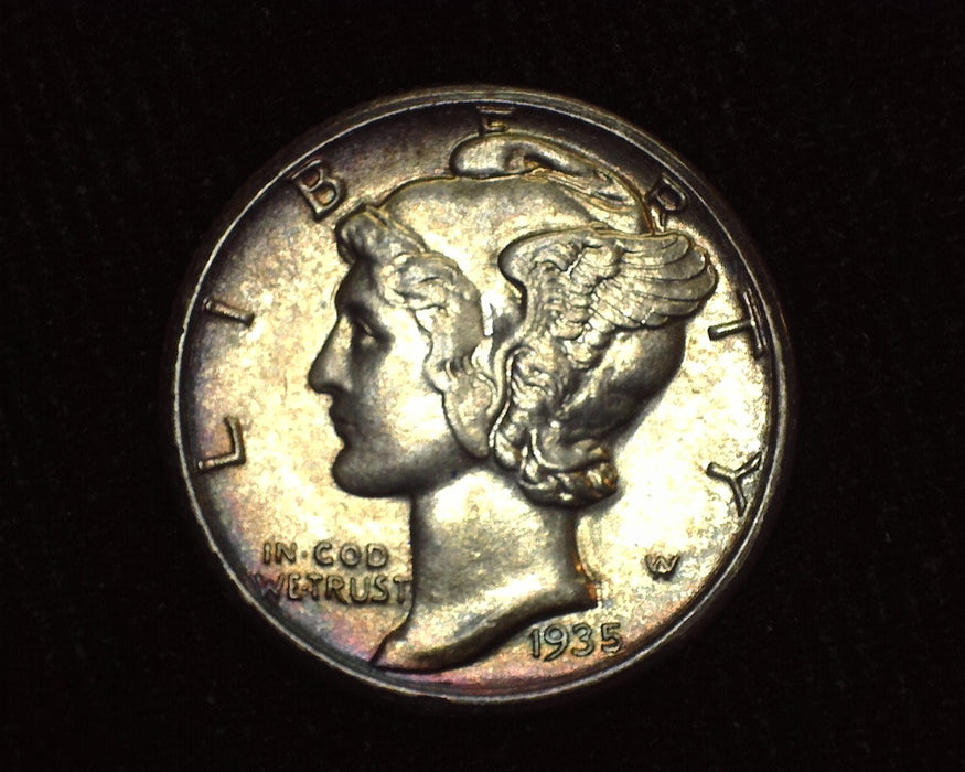 1935 S Mercury Dime BU - US Coin