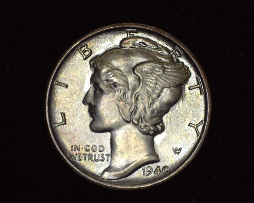 1940 S Mercury Dime Choice. BU - US Coin