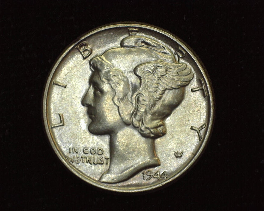 1944 Mercury Dime BU Choice. - US Coin