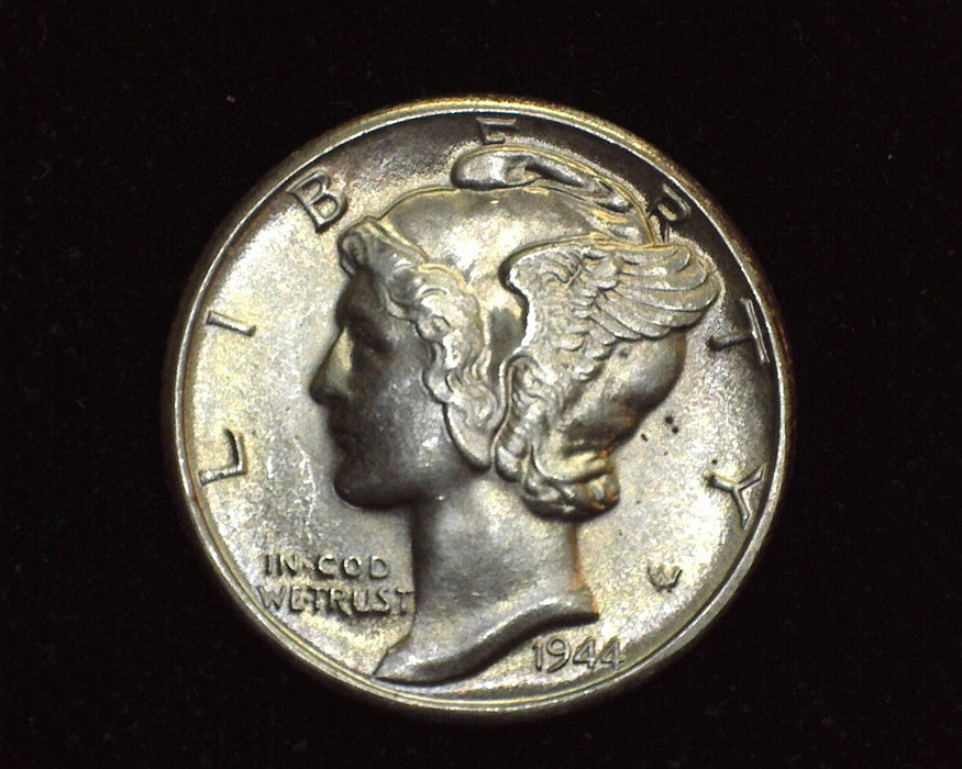 1944 D Mercury Dime BU MS65 FSB - US Coin