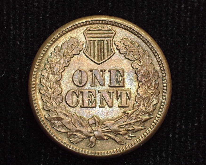 1863 Indian Head Penny/Cent AU - US Coin