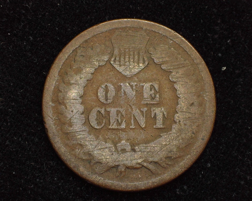 1865 Indian Head Penny/Cent Scratches G - US Coin