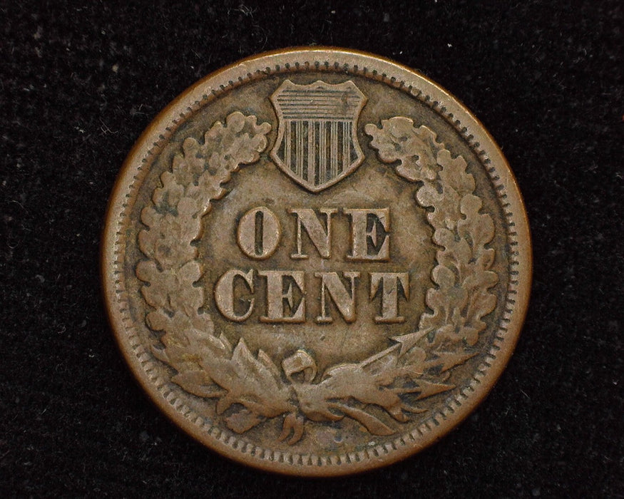 1865 Indian Head Penny/Cent F/VF - US Coin