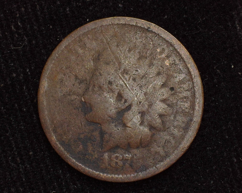 1875 Indian Head Penny/Cent Filler - US Coin