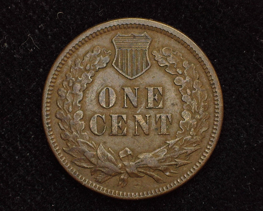 1876 Indian Head Penny/Cent VF+ - US Coin