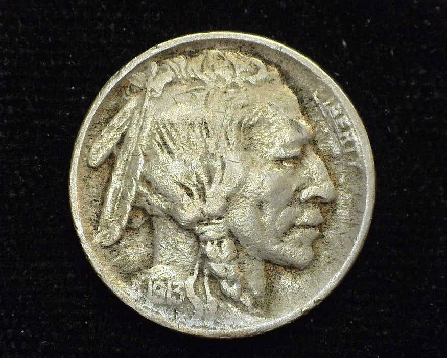 1913 Type 1 Buffalo Nickel F - US Coin