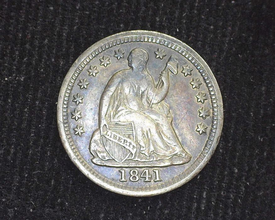 1841 Liberty Seated Half Dime VF/XF - US Coin
