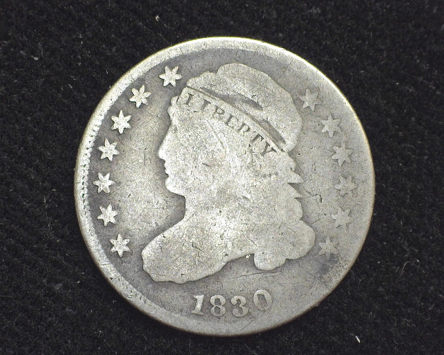 1830 Capped Bust Dime G - US Coin