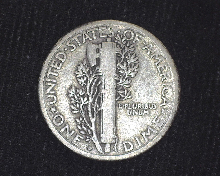 1921 D Mercury Dime VG - US Coin